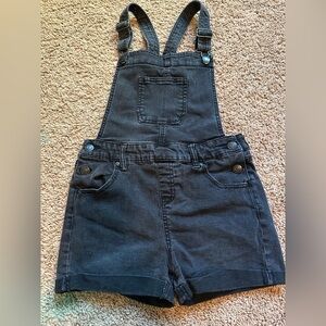 RSQ Black Denim Kids Overalls